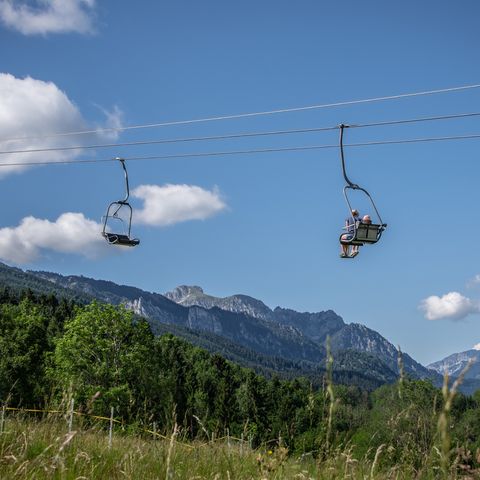 Buchenbergbahn bei Halblech Buchenbergbahn bei Halblech im Ostallgäu
