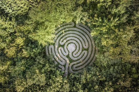 GE(h)ZEITENWEG bei Nesselwang Blick von oben auf den GE(h)ZEITENWEG bei Nesselwang im Ostallgäu.