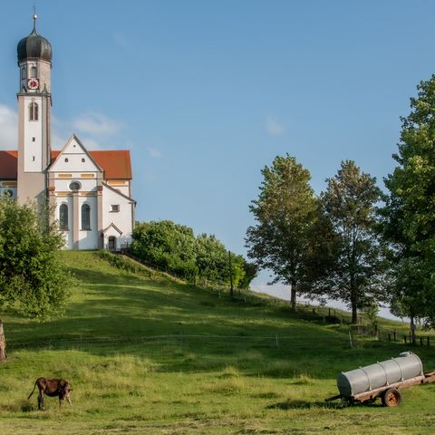 Filialkirche St. Ottilia bei Hörmannshofen Filialkirche St. Ottilia bei Hörmannshofen im Ostallgäu.