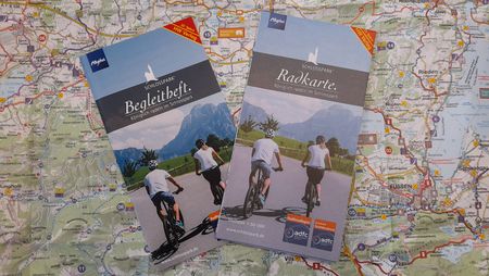 Radkarte Königlich radeln im Schlosspark mit Begleitheft Radkarte Königlich radeln im Schlosspark mit Begleitheft