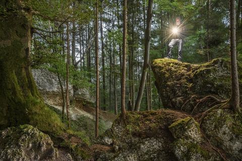 Teufelsküche bei Obergünzburg Teufelsküche bei Obergünzburg im Ostallgäu.