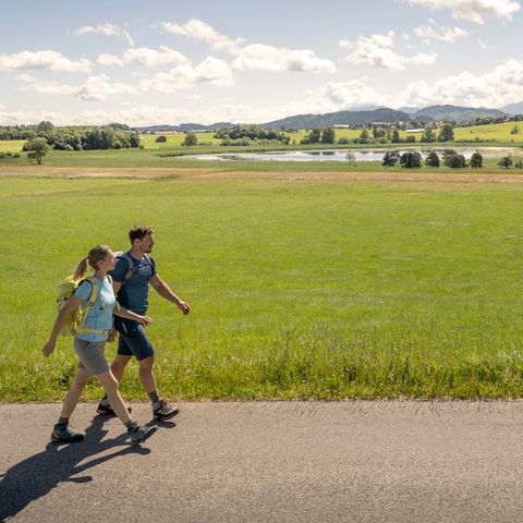 Wanderung bei Seeg im Ostallgäu Wanderung bei Seeg im Ostallgäu.