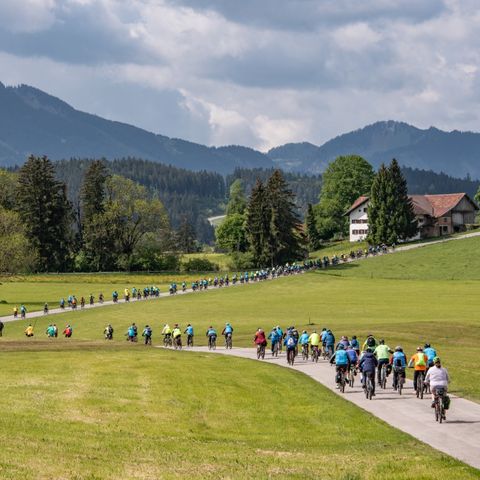 Die 14. ABK Allgäuer Radltour.  Die 14. ABK Allgäuer Radltour.