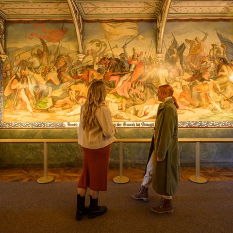 Im Schloss Hohenschwangau gibt es viel zu entdecken.