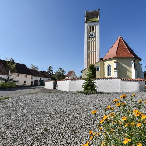 Pfarrkirche St. Martin von Rieden Pfarrkirche St. Martin von Rieden-Zellerberg im Ostallgäu.